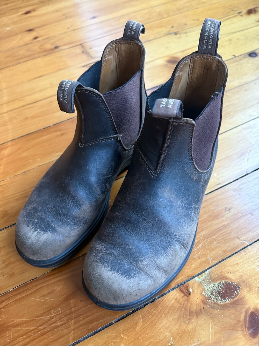 Blundstone 500 Chelsea Boots Brown Leather Size 7 AUS Men’s 9 US EU 41